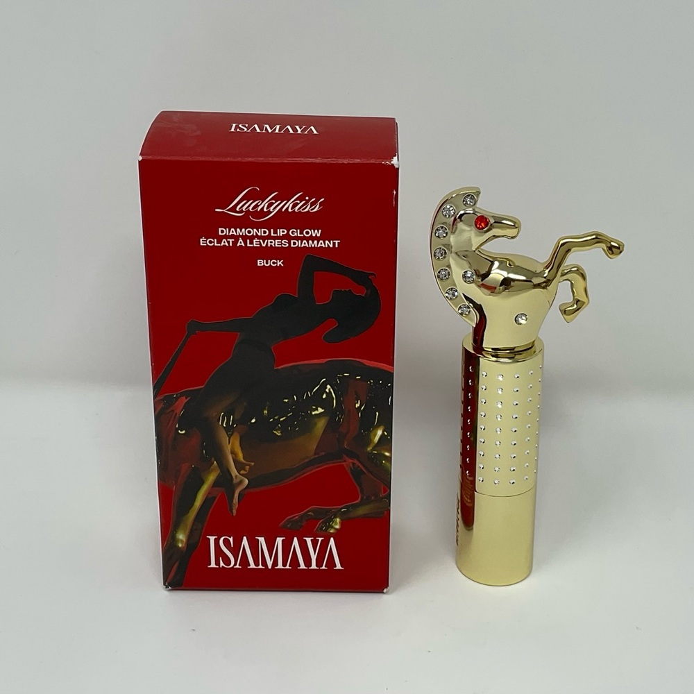 ISAMAYA Lucky Kiss Diamond Lip Glow Lipstick BUCK 3.5 g Full Size